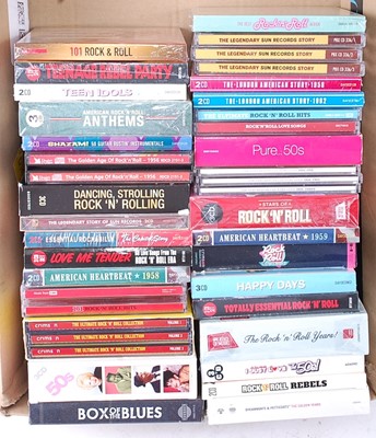 Lot 861 - A collection of Rock 'N Roll compilation CD...