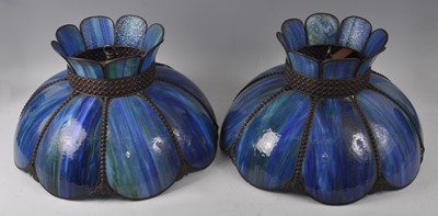Lot 174 - Christopher Wray - a large pair of Art Deco...
