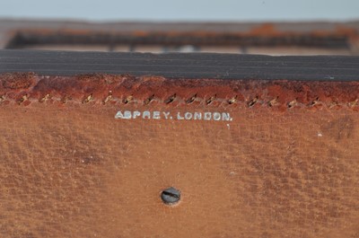 Lot 159 - A 1930s Asprey's of London leather stitch clad...