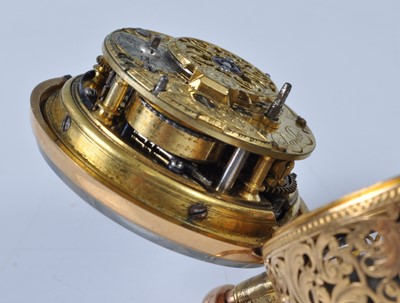 Lot 1155 - Nathaniel Delander - a George II 18ct gold...
