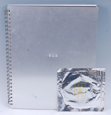 Lot 665 - Madonna, Sex, 1992 book with steel covers no....