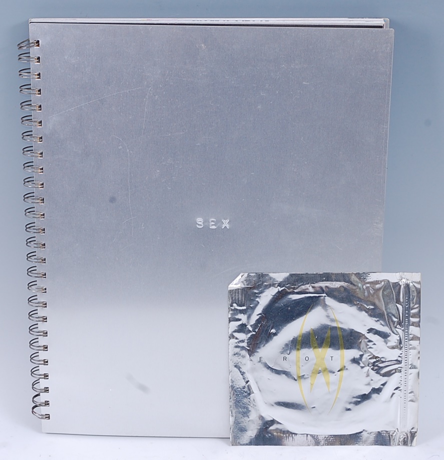 Lot 665 - Madonna, Sex, 1992 book with steel covers no.