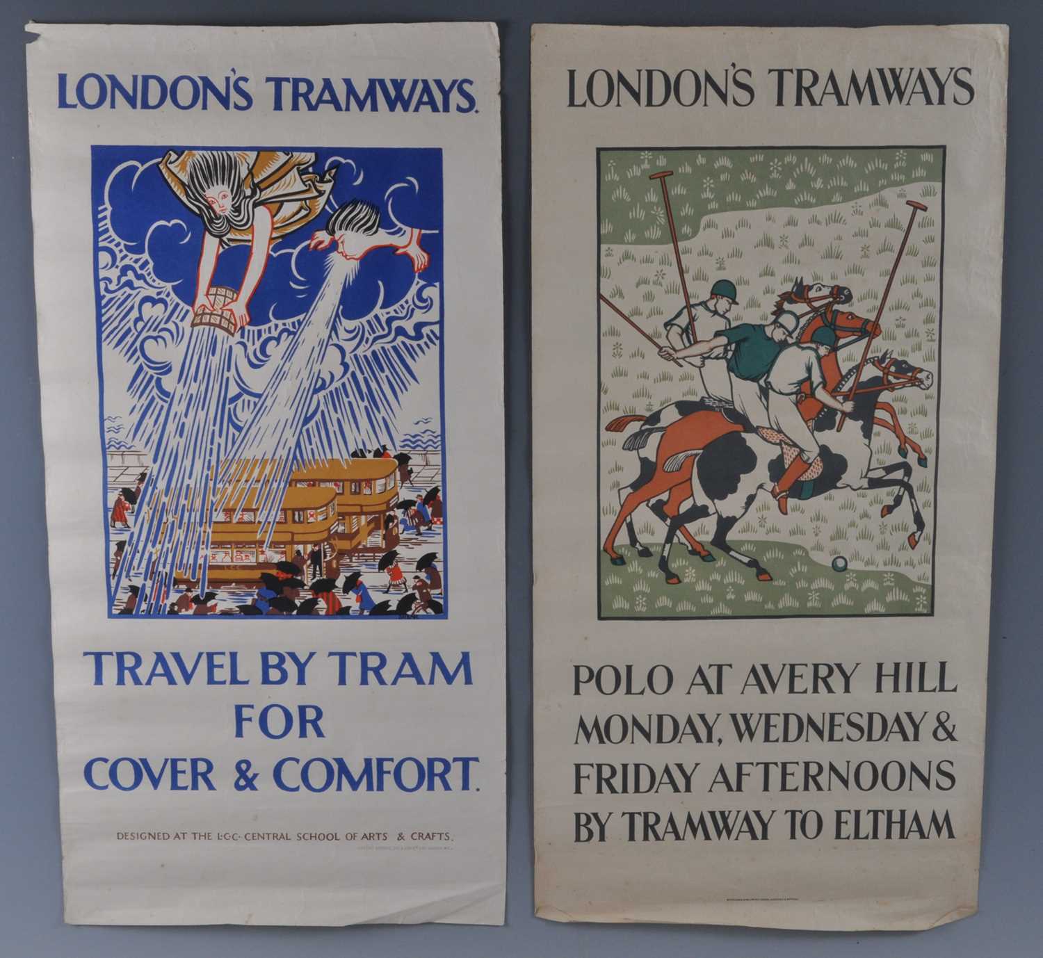 Lot 266 - London's Tramways Travel by Tram for Cover and...