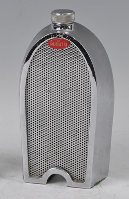 Lot 179 - A novelty chrome plated Bugatti radiator...
