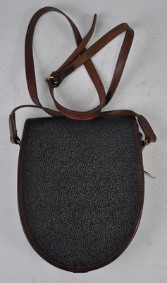 Lot 196 - A Mulberry Scotchgrain and tan leather trim...