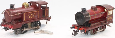 Lot 361 - Bing 1931 red c/w 0-4-0 loco only No. 4732...