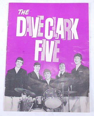 Lot 1101 - The Dave Clark Five Show, a programme from the...