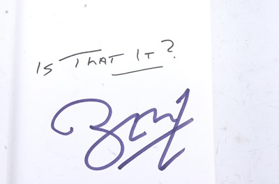 Lot 676 - Bob Geldof, Is That It? 1st edition, signed in...