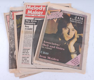 Lot 677 - A collection of assorted music magazines from...