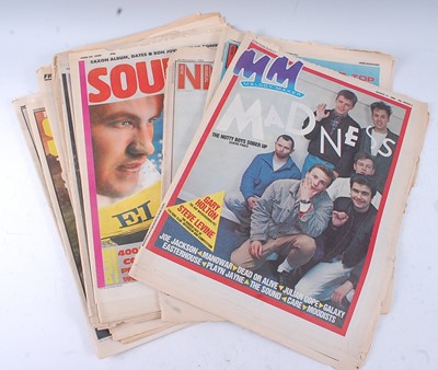 Lot 677 - A collection of assorted music magazines from...