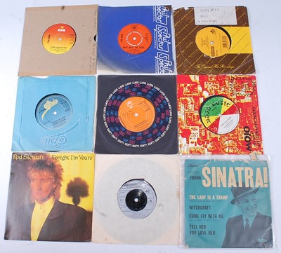Lot 824 - A collection of sixteen LP's to include John...