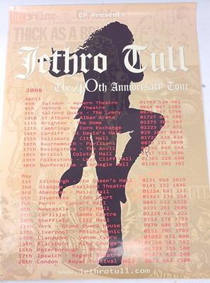 Lot 678 - Jethro Tull, The 40th Anniversary Tour 2008...