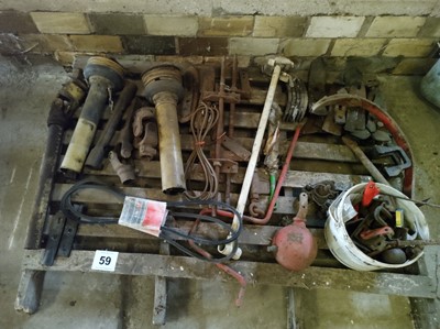 Lot 59 - PTO Shafts & Cultivation Spares