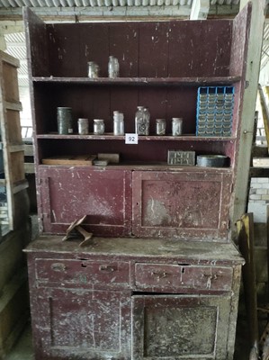 Lot 92 - Dresser with Contents
