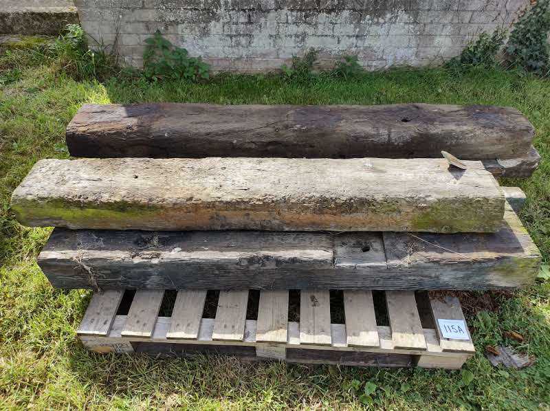 Lot 115 - Qty of Wooden Sleepers