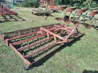 Lot 144 - Cultivator with Crumbler Bar