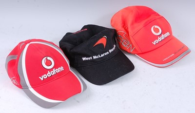 Lot 714 - A Vodafone McClaren Mercedes Formula 1 cap,...