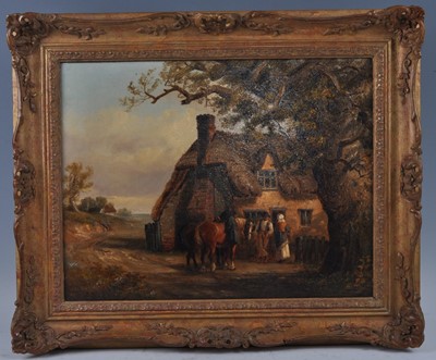 Lot 1310 - Thomas Smythe (1825-1906) - Figures and horses...