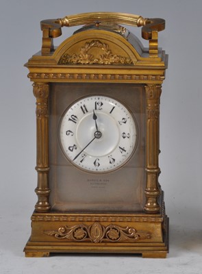 Lot 1332 - A late 19th century French gilt bronze...