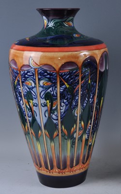Lot 11 - A large Moorcroft pottery vase, in the...
