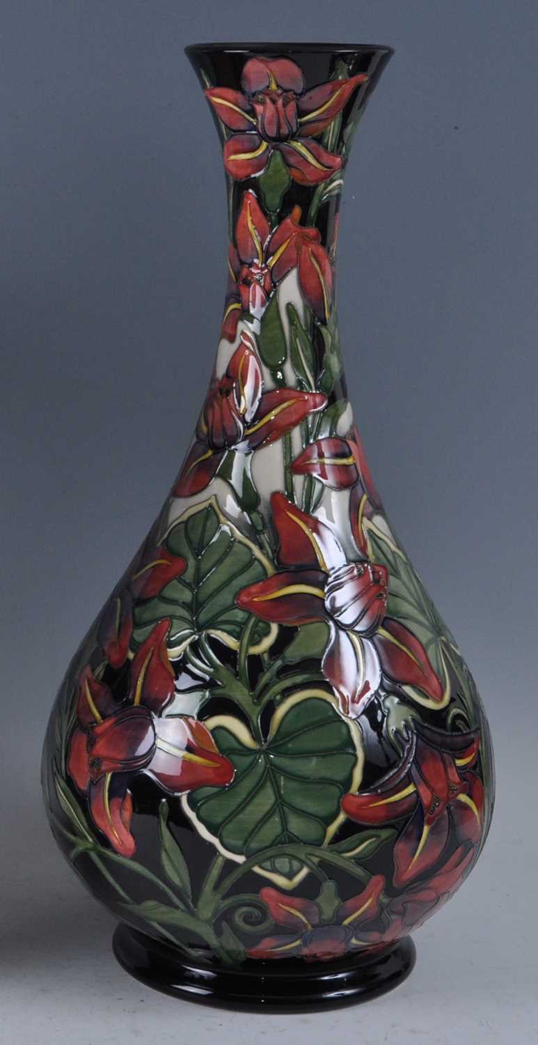 Lot 12 - A large Moorcroft pottery vase, in the Palmata...