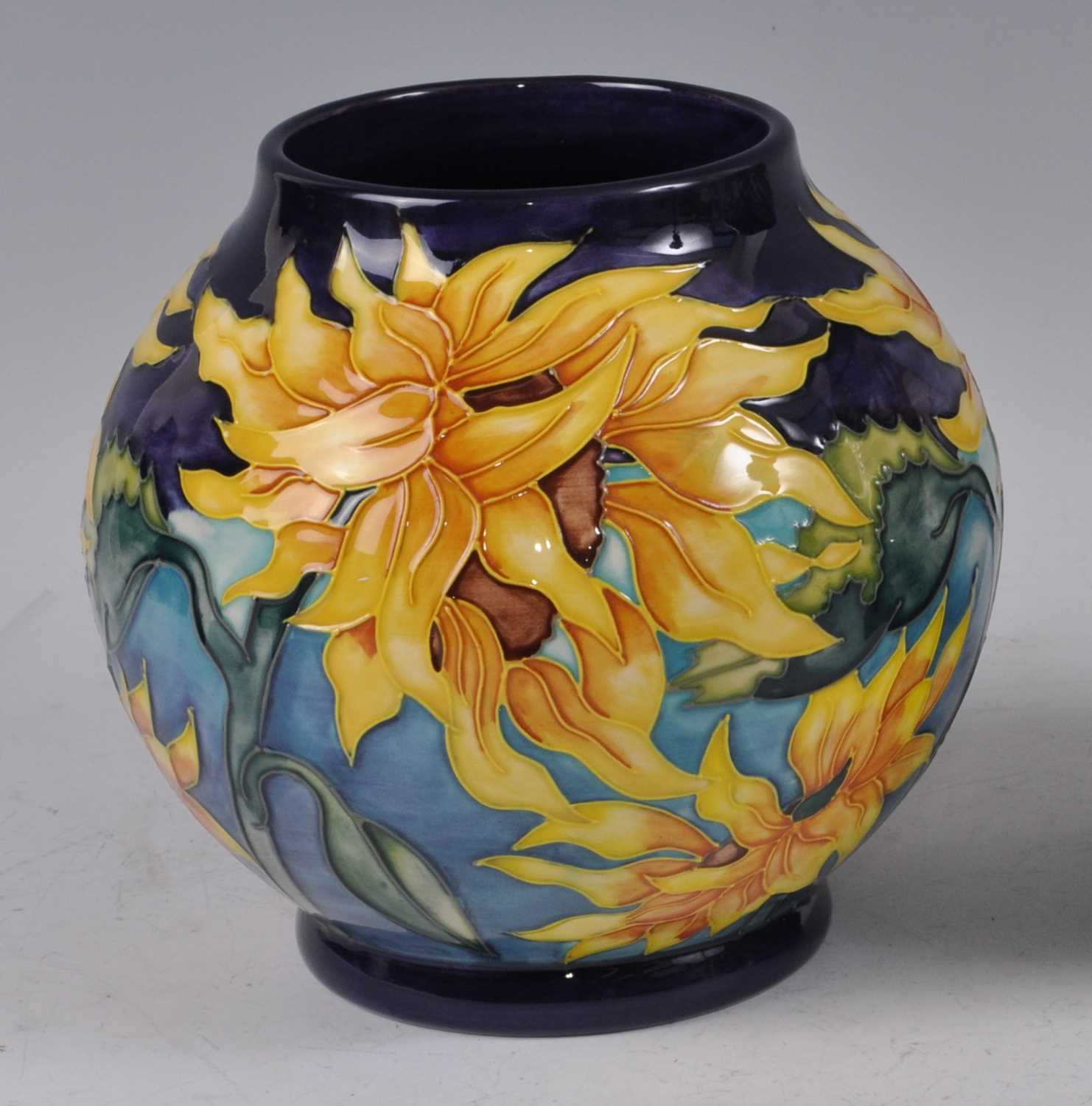 Lot 22 - A Moorcroft pottery vase, in the Topeka...