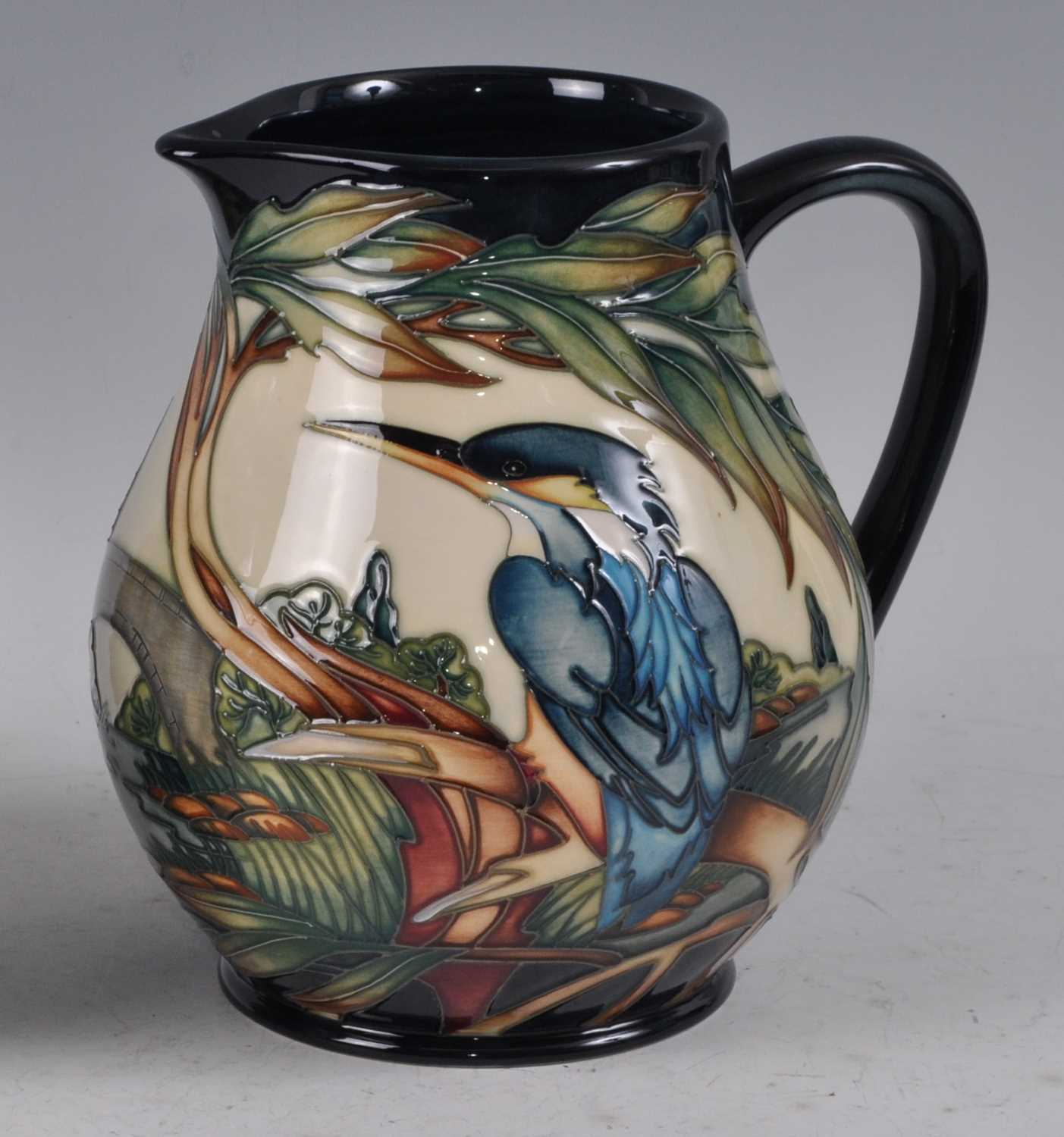 Lot 23 - A Moorcroft pottery single handled jug, in the...
