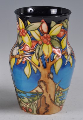 Lot 25 - A Moorcroft pottery vase, in the Aquitaine...