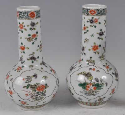 Lot 1226 - A pair of 19th century Chinese famille rose...