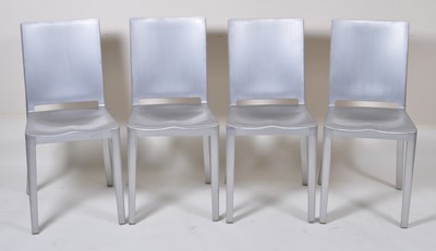 Lot 477 - A set of four Philippe Starck brushed...