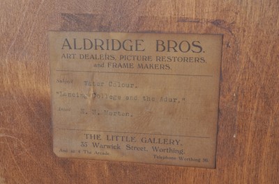 Lot 1266 - Elliot Henry Marten (act.1886-1910) - Lancing...