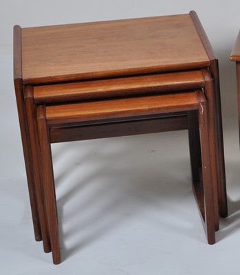 Lot 447 - G-Plan - a 1960s nest of three teak occasional...