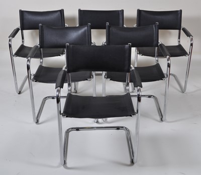 Lot 478 - After Marcel Breuer - a set of six 1980s...