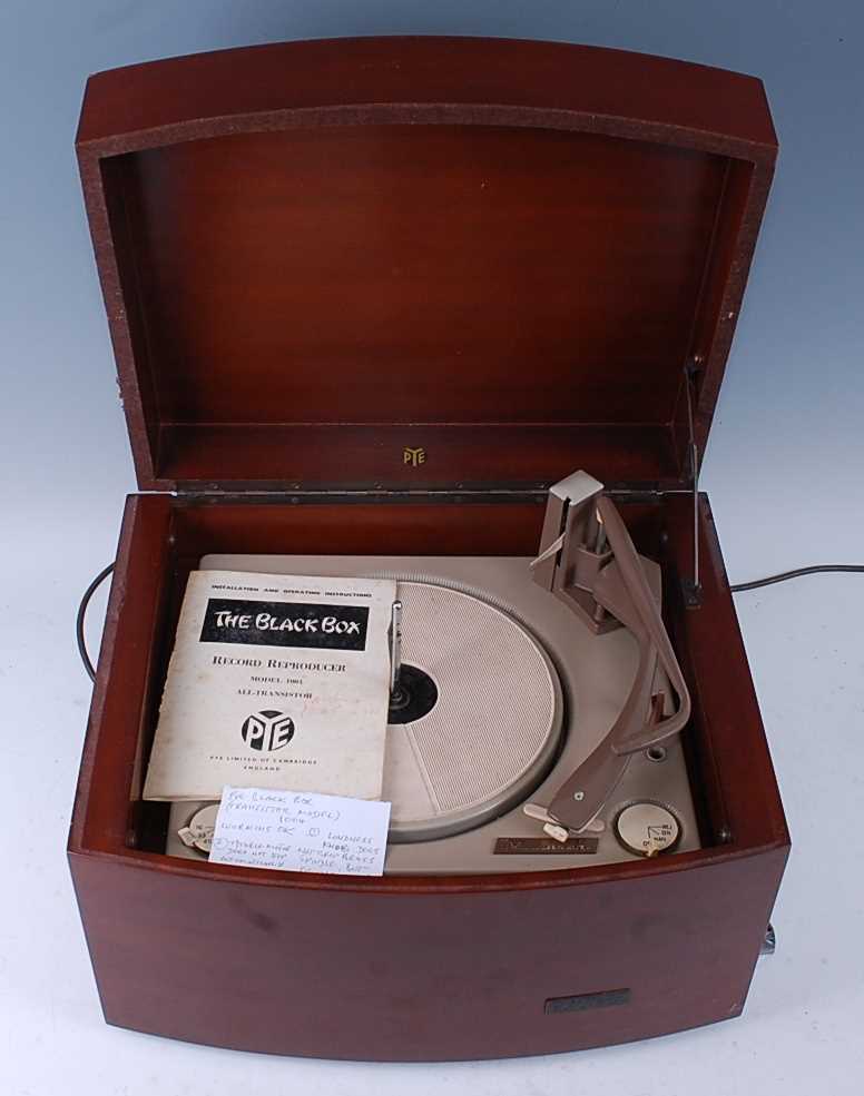 Lot 558 - A Pye The Black Box Record Reroducer Model...