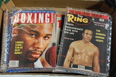 Lot 742 - A collection of boxing related publications,...