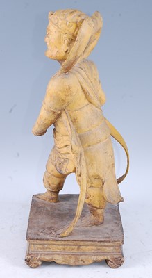 Lot 300 - A Taoism Temple Guardian figure of Heng Ha Er...