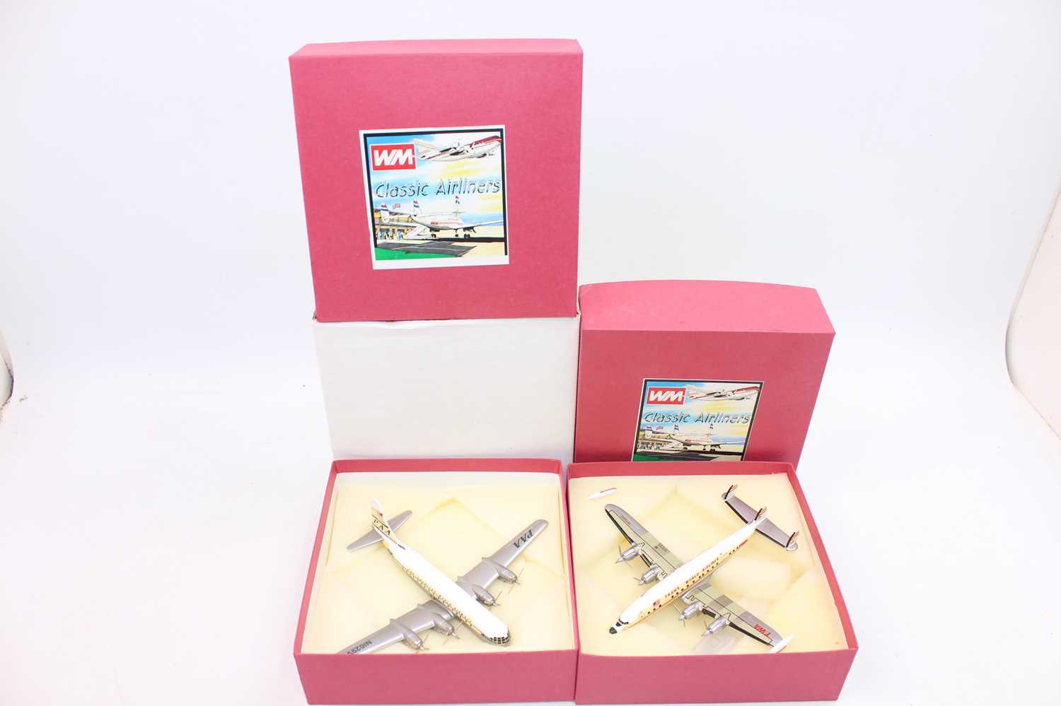 Lot 960 - 2 x Western Models (WM) Classic Airliners...