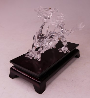 Lot 5 - A Swarovski Crystal model of 'The Pegasus',...