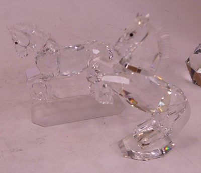 Lot 7 - A Swarovski Crystal model 'The Lion', 1995,...