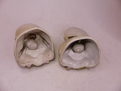 Lot 41 - A pair of 20th century porcelain nodding...
