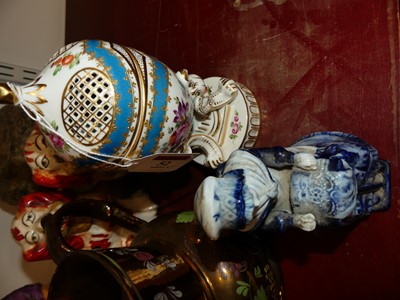 Lot 52 - A Victorian copper lustre jug, h.14cm;...