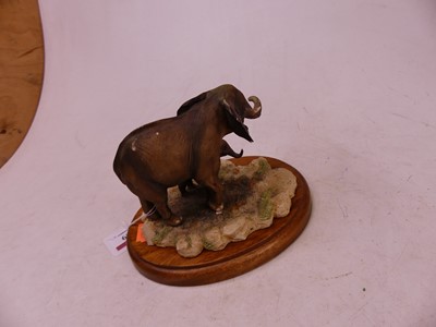 Lot 59 - A Border Fine Arts resin model of an African...