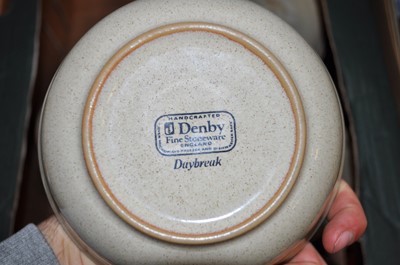 Lot 66 - A Denby stoneware Daybreak pattern part dinner...