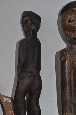 Lot 110 - A 20th century African carved hardwood...