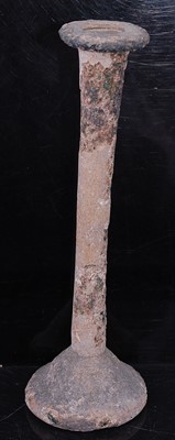 Lot 385 - An Egyptian / Roman tall candlestick...