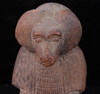 Lot 392 - A moulded and tooled terracotta figure of the...