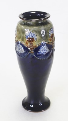 Lot 128 - A Royal Doulton stoneware vase, impressed...