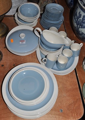 Lot 160 - A Wedgwood Summer Sky pattern part dinner and...