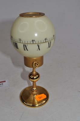 Lot 199 - A 20th century alarm clock in the form of a...