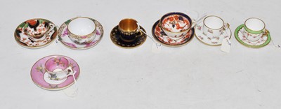 Lot 222 - A Victorian TA & S Green miniature teacup and...